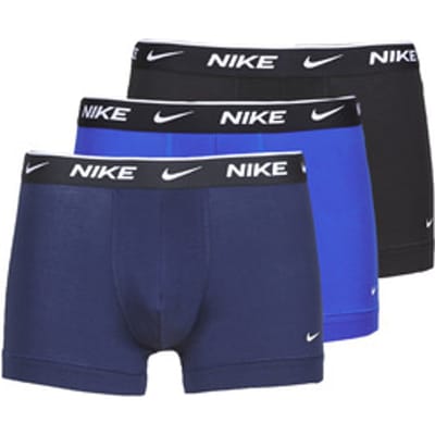 Nike Everyday Cotton Strech Trunk Boxershort Verpakking 3 Stuks Heren-Donkerblauw,Blauw