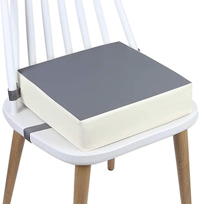 Dailygoods- Kinderstoel Auto Hoogwaardig - Sitzerhöhung - Wasbaar - Veiligheidsgordel - Zachte Kunstlederen Bekleding - Comfortabele Spons