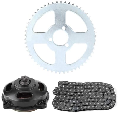 Dailygoods- Ketting T8F - Tandwielset 6T - Complete Set - Mini Motorfiets - Hoge Prestaties - Betrouwbaar Ontwerp - Transmissieset