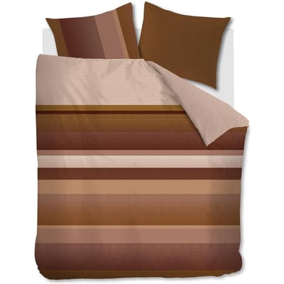 Beddinghouse Rhys dekbedovertrek - Tweepersoons - 200x200/220 - Steenrood