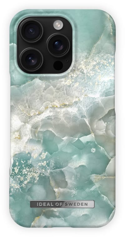 iDeal of Sweden Fashion Case met magnetische ring geschikt voor iPhone 16 Pro Max Azura Marble