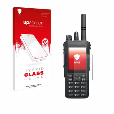 upscreen - Screenprotector voor Motorola Mototrbo R7 - Folie Beschermfolie Beschermglas transparant