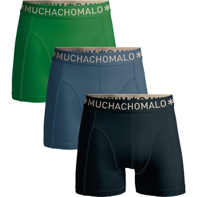 Muchachomalo Boxershort Heren – 3 Pack – 95% Katoen – Heren Ondergoed – Kleding – Stevig Ondergoed – Onderbroeken Heren