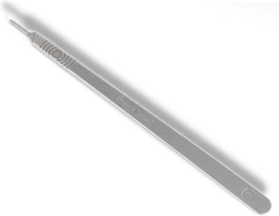 Swann Morton Scalpelhandvat heft 3L (extra lang) nummer 3 Swann Morton - RVS - Extra lange scalpelhouder / meshouder - Nummer 3