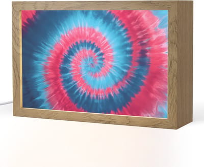 Nachtlampje 30x20 cm - Kinder lampje - Spiraal - Roze - Draaiend - Tafellamp kinderkamer - Slaapkamer lamp - Bedlamp kinderen - Kinderlampje stopcontact - Wandlamp babykamer - Nachtlampjes