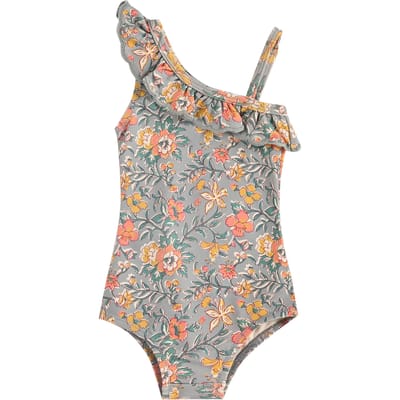Louise Misha Bathing Suit Audrey Water Flowers Size: 9M | Swimwear Outlet | Unisex | Grijs