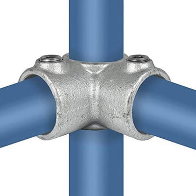 Hoekstuk Buiskoppelingen 90° Gietijzer Gegalvaniseerd 48,3 mm - Verbindingsstuk voor Buisverbindingen
