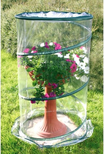 Pop-up kas - Kweekkas mini - Planten beschermen - UV-bestendig - 70 x 110 cm - Transparant