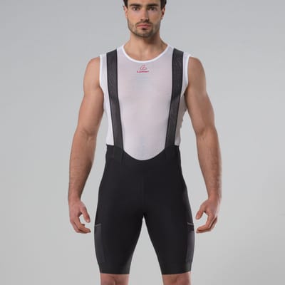 Loeffler fietsbroek kort M Bike Bibshorts Skys XT Forest voor heren - Forest