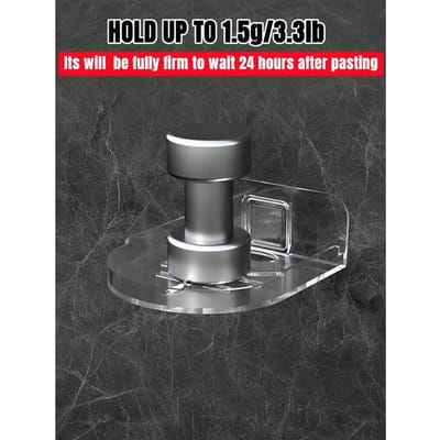 1 stuks Wandmontage Camera Beugel, Bewakingsplateau, Multifunctioneel Huis Muurplank Transparent veelkleurig