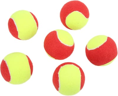 Kindertennisballen Set - Oefenballen Jeugd - Sport Training - Zacht Pluche Materiaal - 16cm Diameter