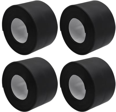 Zelfklevende Waterdichte Sealing Tape - 4 Rollen voor Badkuip, Toilet en Muurhoeken (38mm x 3.2m) - Ideaal voor Sanitair en Afwerking