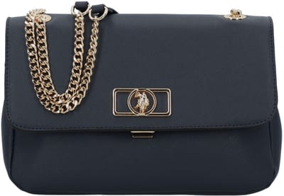 U.S. POLO ASSN. Schoudertas Jones Flap Crossbody Bag Navy Donkerblauw