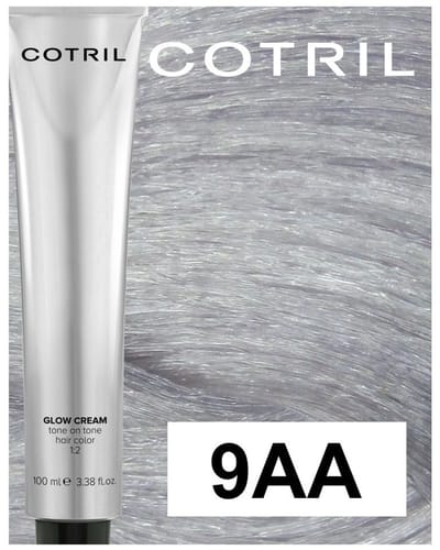 COTRIL GLOW CREAM TONE ON T.N.9AA BIONDO CH.SSIMO CENERE INTENSO 100ML