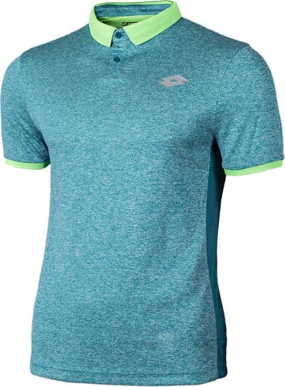 Lotto Dragon Tech II Polo - Deep Dry Tech sportpolo - Tennispolo - Heren - Maat S - Groen