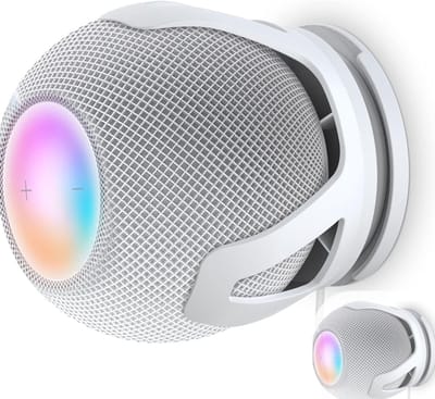 Homepod Houder – Luxe Houder – Muurbeugel – voor een Betere Geluidservaring – Speaker Stand -Wit