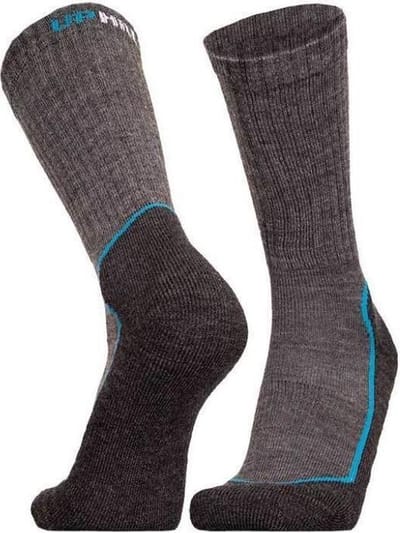 Uphillsport Sportsokken Suomu Merinowol Grijs/blauw Mt 39-42