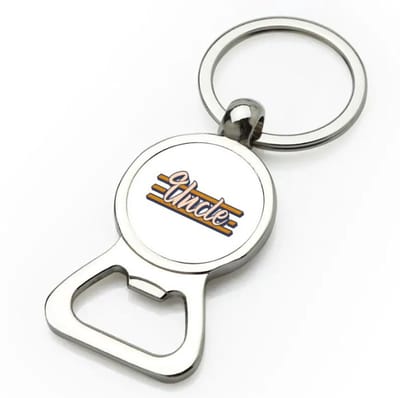 Akyol - uncle flesopener - Oom - oom - verjaardag - cadeautje - kado - geschenk - 9 bij 3 cm