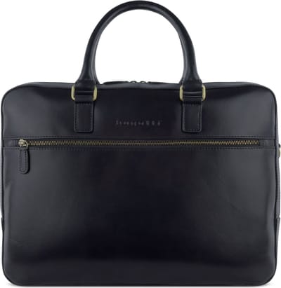 bugatti Afzonderlijke gevallen Laptoptas met laptopvak Briefcase Black Zwart