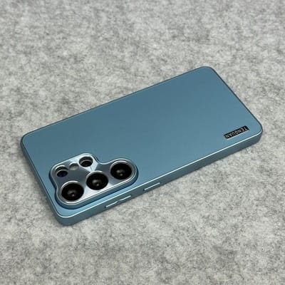 Volledig Aluminium Body Mat Metaallegering Matte Hoes Voor Samsung Galaxy S26 S25 S24 S23 Ultra S26 Plus Metalen Plating Camera Hard Pantser Cover Galaxy S24 gray