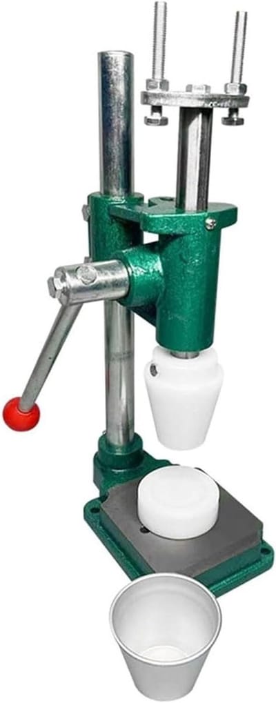 Taartvorm Pers - Deegvorm Gereedschap - Taarten Bakken - Roestvrij Staal - 74 mm - Zilver