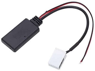 Allecto - Bluetooth AUX Audio Adapter - 12-Pins - Geschikt voor Auto's - C2 C3 C4 C6 C8 - Draadloze muziekstreaming - Gemakkelijk te installeren - ..