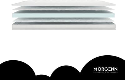 Mörgenn M-Suite Topper - Luxe Hybride Schuim Topper - HY35 - ca. 12cm - 70x210 cm
