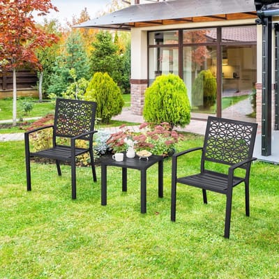 Bijzettafel Buiten - Salontafel Tuin - Tuintafel - Campingtafel - Balkonset