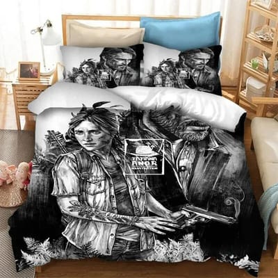 Spel The Last Of Us Part Beddengoed Collectie Dekbedovertrek Slaapkamer Dekbedovertrekken Enkel Twin King Size Dekbedovertrek Huis Textiel 23 Stuks 135X200cm-2pcs