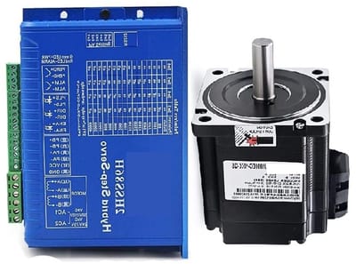 Gesloten Loop Stappenmotor - Servo Motor Kit - CNC Machine Aansturing - Hoge Precisie - 86 MM - Zwart