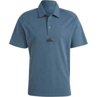 adidas Sportswear adidas Z.N.E. Premium Poloshirt - Heren - Turquoise- L