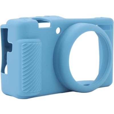 Camera Siliconen Beschermhoes voor ZV1F ZV1M2 Anti-Kras Slim Fit Zachte Camera Sleeve Blauw blauw