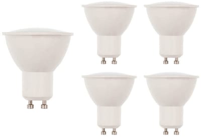 VITO LED Spot PAR16 GU10 - 5W (vervangt 40W) - 395lm - 2700K - 220-240V - Ø50mm - Energiezuinig - 5 stuks