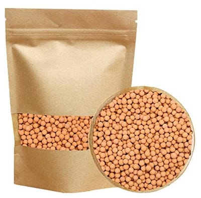 Klei Kiezels - Hydrocultuur Medium - Planten Verzorgen - Natuurlijke Drainage - 22 lbs - Roodbruin