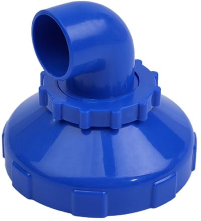 Allecto - Zwembadzuigmond - 360° draaibaar - Verbeterde waterstroom - Accessoires voor zwembad - Effectieve waterdoorstroming - Geschikt voor inlaa...