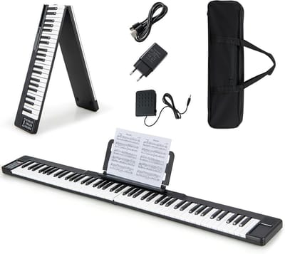 Opvouwbare Digitale Piano met 88 Toetsen en Bluetooth Connectiviteit