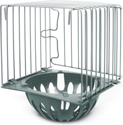 Voorhangnest draad met kunststof nest - Vogelhuisje - Nestkastje - Vogel Huis - Voorhangnest draad met kunststof nest - Nestkasten voor broedkooien - Nesten - Nestkasten / vogelhuisjes
