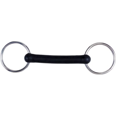 Rubberen snaffels en ringgebitten voor paarden Weatherbeeta Korsteel Flexi