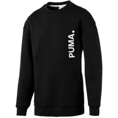 Puma Epoch Crew Pull Over Trui Sweat Shirt Top Zwart Heren 577998 01