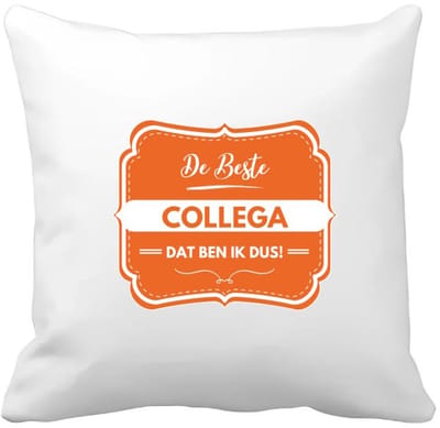 Akyol - de beste collega, dat ben ik dus Kussen hoes - Collega - iemand die een collega is - beste ooit - werk - collega - school - verjaardagscadeau - kado - gift - geschenk - afscheidscadeau - welkomscadeau - verrassing - 40 bij 40 cm