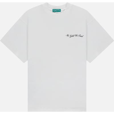 In Gold We Trust The Bird White Size: XS | T-Shirts Outlet | Unisex | Wit
