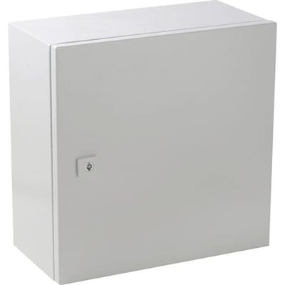 TRU COMPONENTS TC-S404020 Schakelkast 400 x 400 x 200 Plaatstaal Lichtgrijs 1 stuk(s)