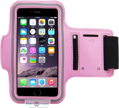 Mobtsupply ROZE Sportarmband(5.5 tot 6.0 Inch) inclusief Sleutelhouder + Kaarthouder