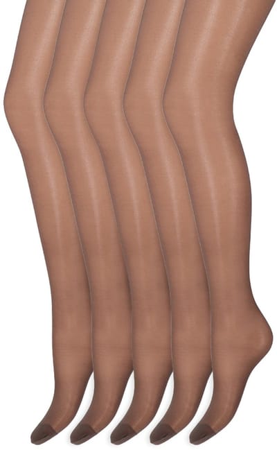 Matglans panty | 20 denier | Merk: Marianne | Maat: S t/m XXXL | Kleur: Graphite | 5 Paar