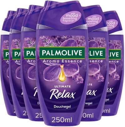 Palmolive Douchegel Aroma Essence Ultimate Relax - 6 x 250 ml - Voordeelverpakking