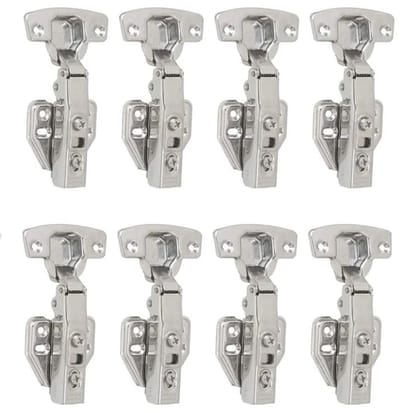 Ynkkvre – Scharnier – 8 Stuks – 110° 35 mm – Zelfsluitend – Met Softclose – Voor Keukenkastdeuren