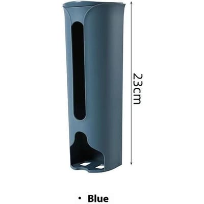 Wandgemonteerde Organizer Zelfklevend Uittrekbaar Kast Ruimtebesparende Containers Afval Plastic Zak Dispenser Kantoor Opbergdoos