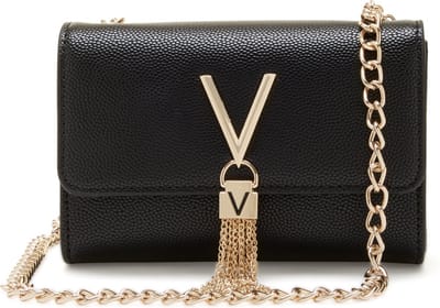 VALENTINO Schoudertas Avondtas Divina Clutch Nero / Gold Zwart