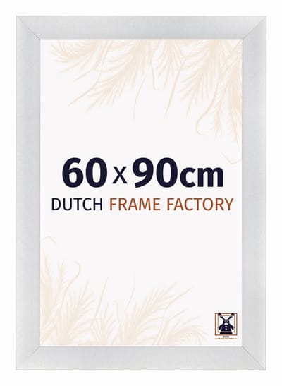 Fotolijst 60x90 cm - MDF - Zilver Mat - Praag
