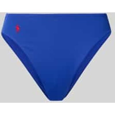 Bikini-top met logo-stitching